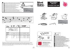 Руководство Mont Blanc AMC 5006 Автобагажник