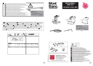 Руководство Mont Blanc AMC 5007 Автобагажник