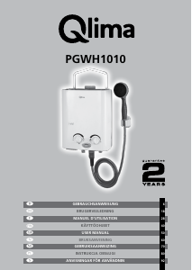 Bedienungsanleitung Qlima PGHW 1010 Warmwasserspeicher