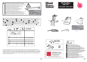 Руководство Mont Blanc AMC 5010 Автобагажник