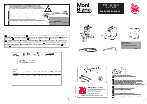 Manuale Mont Blanc AMC 5012 Barre portatutto