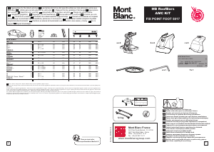 Manual de uso Mont Blanc AMC 5017 Barra de techo