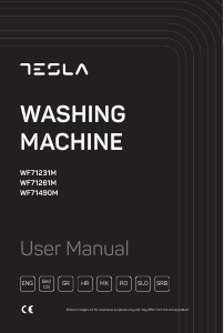 Прирачник Tesla WF71231M Машина за перење алишта