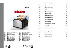 Mode d’emploi Tristar BR-2136 Grille pain