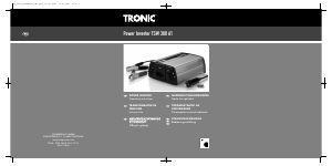 Bedienungsanleitung Tronic TSW 300 A1 Wechselrichter