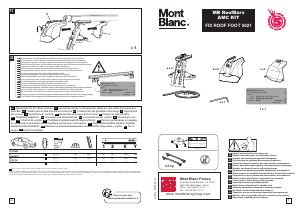 Manuale Mont Blanc AMC 5021 Barre portatutto