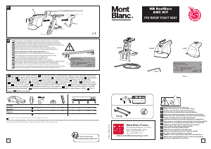 Návod Mont Blanc AMC 5021 Strešný nosič