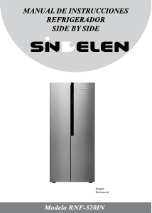 Manual de uso Sindelen RNF-520IN Frigorífico combinado
