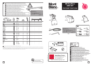 Bedienungsanleitung Mont Blanc AMC 5104 Dachträger