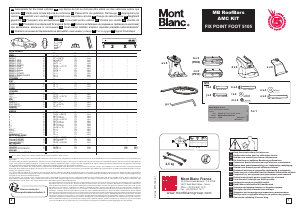 Руководство Mont Blanc AMC 5105 Автобагажник