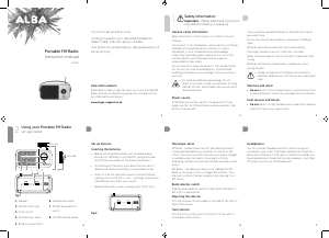 Handleiding Alba 411008 Radio