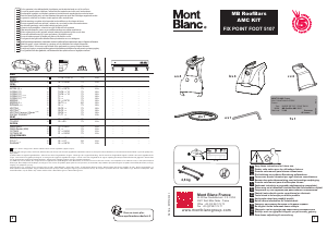 Руководство Mont Blanc AMC 5107 Автобагажник