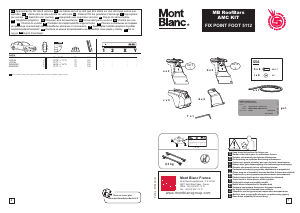 Handleiding Mont Blanc AMC 5112 Dakdrager