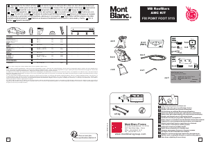 Manuale Mont Blanc AMC 5115 Barre portatutto