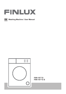 Handleiding Finlux FXN 107 T2 S Wasmachine
