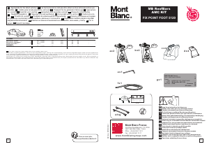 Manual Mont Blanc AMC 5120 Barras de tejadilho