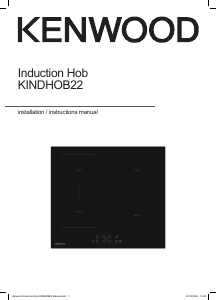 Manual Kenwood KINDHOB22 Hob