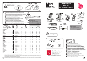 Manuale Mont Blanc AMC 5122 Barre portatutto