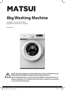 Handleiding Matsui M814WM23G Wasmachine