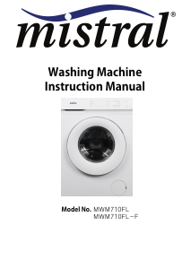 Manual Mistral MWM710FL-F Washing Machine