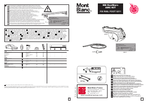 Manual Mont Blanc AMC 5211 Barras de tejadilho