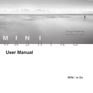 Handleiding Xiaomi MiniJ Wasmachine