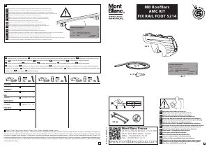Руководство Mont Blanc AMC 5214 Автобагажник