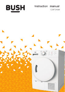 Manual Bush CD8TDNSW Dryer