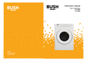Handleiding Bush TDV7NBB Wasdroger