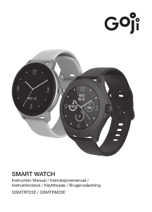 Manual Goji GSMTRF23E Smart Watch
