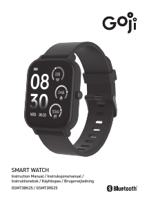 Manual Goji GSMT3RG25 Smart Watch