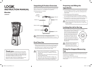 Handleiding Logik L800BLS21 Blender