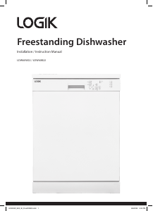 Manual Logik LDW60B22 Dishwasher