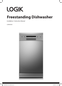 Manual Logik LDW45W23 Dishwasher