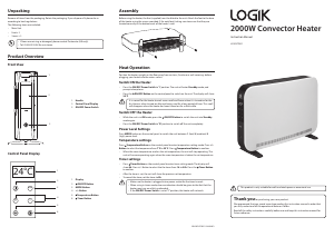 Handleiding Logik L20CHTW21 Kachel