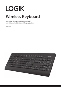 Bruksanvisning Logik LKBWL23E Tangentbord