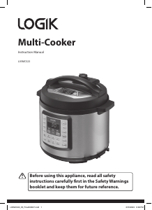 Manual Logik L05MCS23 Multi Cooker