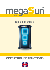 Handleiding Megasun Space 2000 Zonnebank