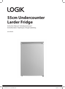 Manual Logik LUL55W23E Refrigerator