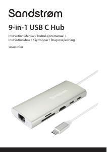 Bruksanvisning Sandstrøm SMHBCPD25E USB-hub