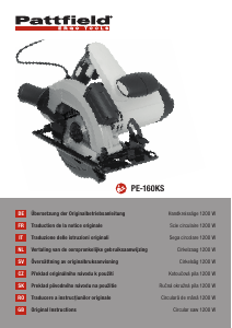 Manual Pattfield PE-160KS Ferăstrău circular
