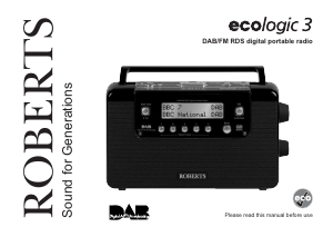 Manual Roberts Ecologic 3 Radio