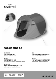 Manual Rocktrail IAN 384971 Tent