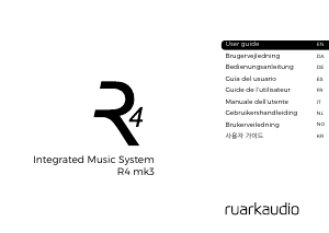 Brugsanvisning Ruark Audio R4 Mk3 Stereo sæt