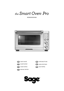 Manual Sage BOV820 Smart Pro Forno