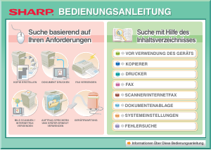 Bedienungsanleitung Sharp MX-M464N Multifunktionsdrucker