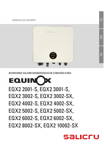 Manual de uso Salicru EQX2 6002-S Equinox Inversor de conexión a red