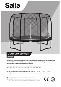 Bruksanvisning Salta 5070 Comfort Edition Trampoline