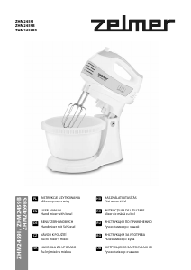 Manual Zelmer ZHM2459I Hand Mixer