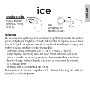 Handleiding Ice Watch Duo Horloge